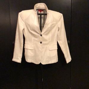 White eyelet LaVia 18 Blazer